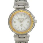 CHARRIOL Wristwatch 53.97.3654 Stainless Steel Quartz Analog Display White Dial Women's