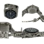 GUCCI Dive Stainless Steel Quartz Watch, Men's Accessory, Silver/Black, 30050 - Image 2