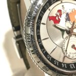 Corum 983.201.20 Back scale Automatic Wristwatch Silver Black belt - Image 3