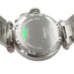 Cartier Pasha C Date Automatic Watch for Boys, Stainless Steel (SS) W31074M7, Silver & White - Image 5