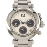 Cartier Pasha C Chronograph W31048M7 Stainless Steel Automatic Watch