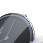 Christian Dior Bakira Watch D44-120 Stainless Steel Silver Quartz Analog Black Dial Women's - Image 7