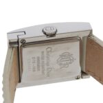 Christian Dior Maris Watch D78-109 Stainless Steel x Shimmer Leather Quartz Analog Display Silver Dial Women's - Image 6