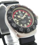 TAG Heuer Formula 1 374.508 Stainless Steel Rubber Black Dial Quartz Wristwatch 1910 - Image 6