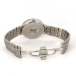 Louis Vuitton Tambour Moon Dual Time QA106 Stainless Steel Quartz Watch - Image 6