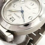 Cartier Pasha C W31023M7 Silver Dial (Boys' Size) - Image 7
