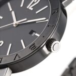 Bvlgari DLC BB41S 103540 Stainless Steel Automatic Watch - Image 3
