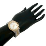 GUCCI GG Logo Stainless Steel Quartz Wrist Silver 32380 - Image 2