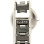 BVLGARI Watch BB23SS Quartz Black Dial Stainless Steel Women's - Image 7