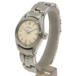 Rolex ROLEX Oyster Perpetual Watch Thunderbird Bezel 6623 Stainless Steel 1965 Automatic Silver Dial perpetual Ladies - Image 2