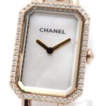 Chanel CHANEL PremiÃ¨re Diamond Bezel 18KPG (Pink Gold) Ladies White Shell H4412 - Image 3
