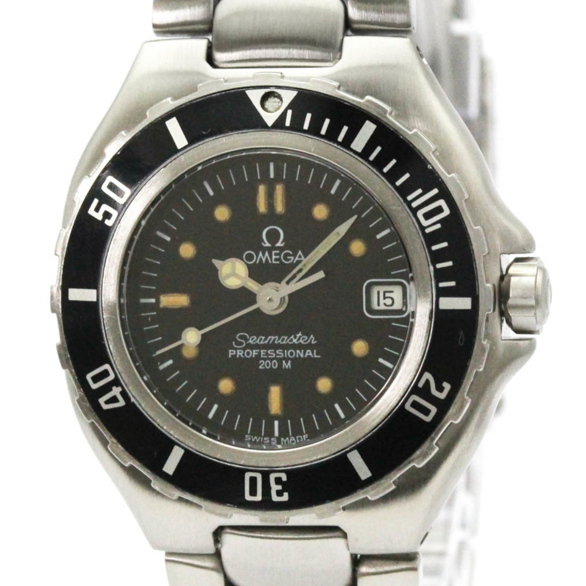 2000_7f06d83c-5388-4bfa-b85e-8282b5840d10.jpg OMEGA Seamaster Professional 200M Steel Quartz Ladies Watch - Image 1