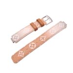 Louis Vuitton Tambour Q12MG Wo 8 Diamonds Silver Quartz - Image 2