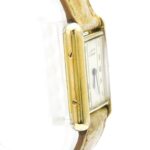 CARTIER Must Tank Vermeil Gold Plated Quartz Ladies Watch 5057001 - Image 8