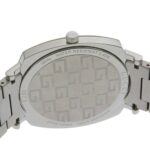 Gucci Grip Watch, 157.3mm, Stainless Steel, Quartz Movement, Analog Display, White Dial, Men's - Image 6