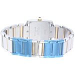 CARTIER Tank FranÃ§aise MM W51006Q4 Watch, Boys' Size, 18K Yellow Gold x Stainless Steel, 40390 - Image 4