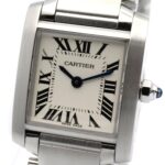 Cartier Tank FranÃ§aise SM Stainless Steel Ladies Silver Tone W51008Q3 - Image 3