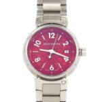 Louis Vuitton Tambour Q121T Stainless Steel Quartz Watch