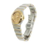 Omega Constellation Brushed Two-Tone 123 20 24 60 58 002 Ladies' Watch Gold 18KYG Yellow Quartz - Image 2