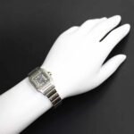 Cartier Santos Galbee SM W20066D6 Women's Watch Asia Limited Edition Gray Automatic - Image 4