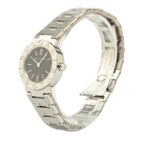 BVLGARI Watch BB23SS Quartz Black Dial Stainless Steel Women's - Image 3
