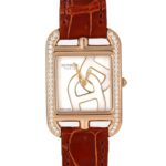 HermÃ¨s Cape Cod Chaine d'Ancrejoyer PG D CC1.371 PG/RG Quartz Watch