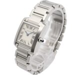 Cartier Tank FranÃ§aise SM Stainless Steel Ladies Silver Tone W51008Q3 - Image 2