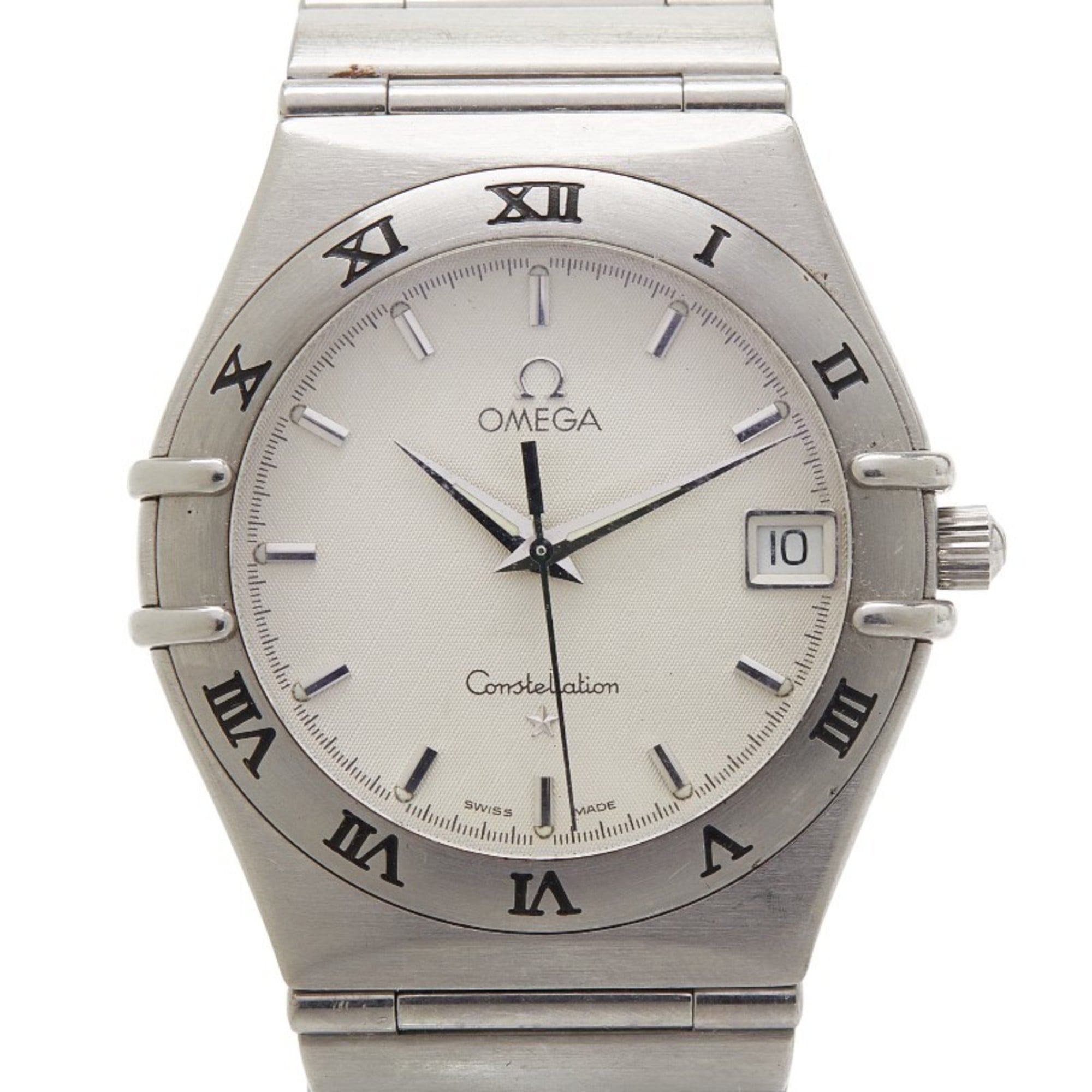 2000_83e514d2-021c-4007-9a9d-1bd11c412474.jpg Omega Constellation Watch 1512.30 Swiss Quartz White Dial Stainless Steel Men's OMEGA - Image 1