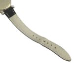 Tiffany & Co. Atlas watch, total weight 36.4g, stainless steel, genuine leather strap, quartz movement, white dial, Z1300.11.11A20 - Image 9