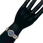 FENDI 3050L Logo Stainless Steel Quartz Wrist Silver 31132 - Image 2