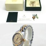 Rolex Datejust 18K Yellow Gold and Stainless Steel Women's Watch 179173 - Image 3