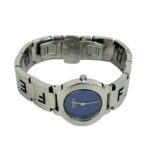 FENDI 3050L Logo Stainless Steel Quartz Wrist Silver 31132 - Image 9