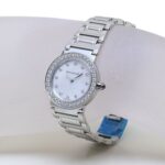 BVLGARI Women's Stainless Steel Watch with 12 Diamond Bezel (BBL26WSDS BBL26S 102374) 40086 - Image 2