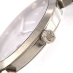 Louis Vuitton Tambour Slim Damier QA026 SS Quartz - Image 3