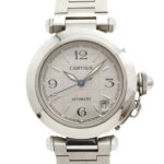 Cartier Pasha C W31023M7 Silver Dial (Boys' Size)