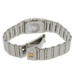 OMEGA Constellation Carree Watch 1531.71 Stainless Steel 1998 Quartz Analog Display White Shell Dial Women's - Image 4