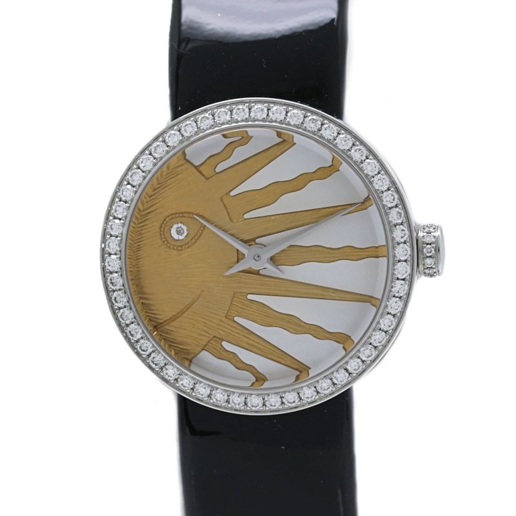 2000_862ffd50-6300-4025-9f2a-c2429a3bfa36.jpg Dior La Rose Celeste Diamond Bezel CD04711X1001 Women's Watch Stainless Steel x Enamel 40453 - Image 1
