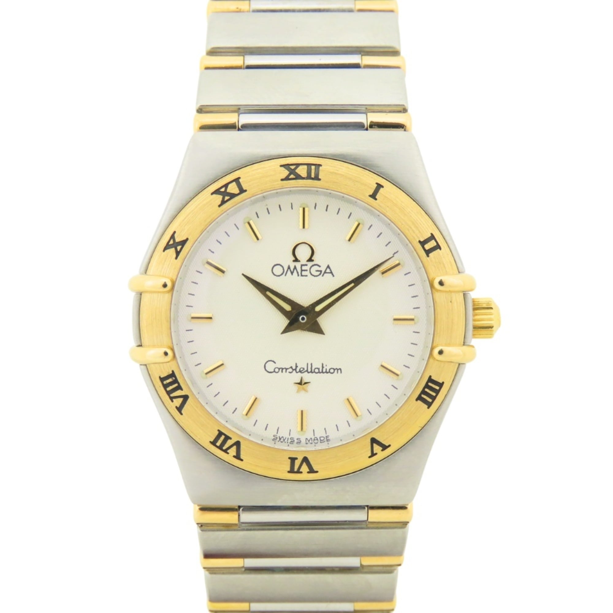 2000_87eb863b-bacf-4907-983a-3d5d22eca640.jpg Omega Constellation 1372.70 SS K18YG Half Bar Ladies OMEGA - Image 1