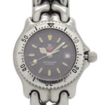 TAG Heuer Cell Date WG1313-2 Stainless Steel Gray Quartz Watch 0667TAG HEUER