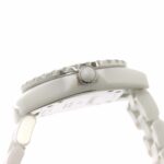 Chanel J12 33mm H2054 Ginza Boutique Limited Edition Wo 11P Pink Sapphire White Ceramic Quartz - Image 5