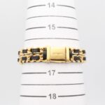 Chanel CHANEL PremiÃ¨re L Gold Plated (GP) Leather Strap Wo Black H0001 - Image 8