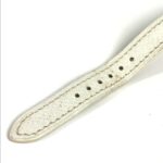HERMES CL4.230 Clipper Nacle 12-Piece Diamond Wo with Leather Strap White Leather/Stainless Steel - Image 8