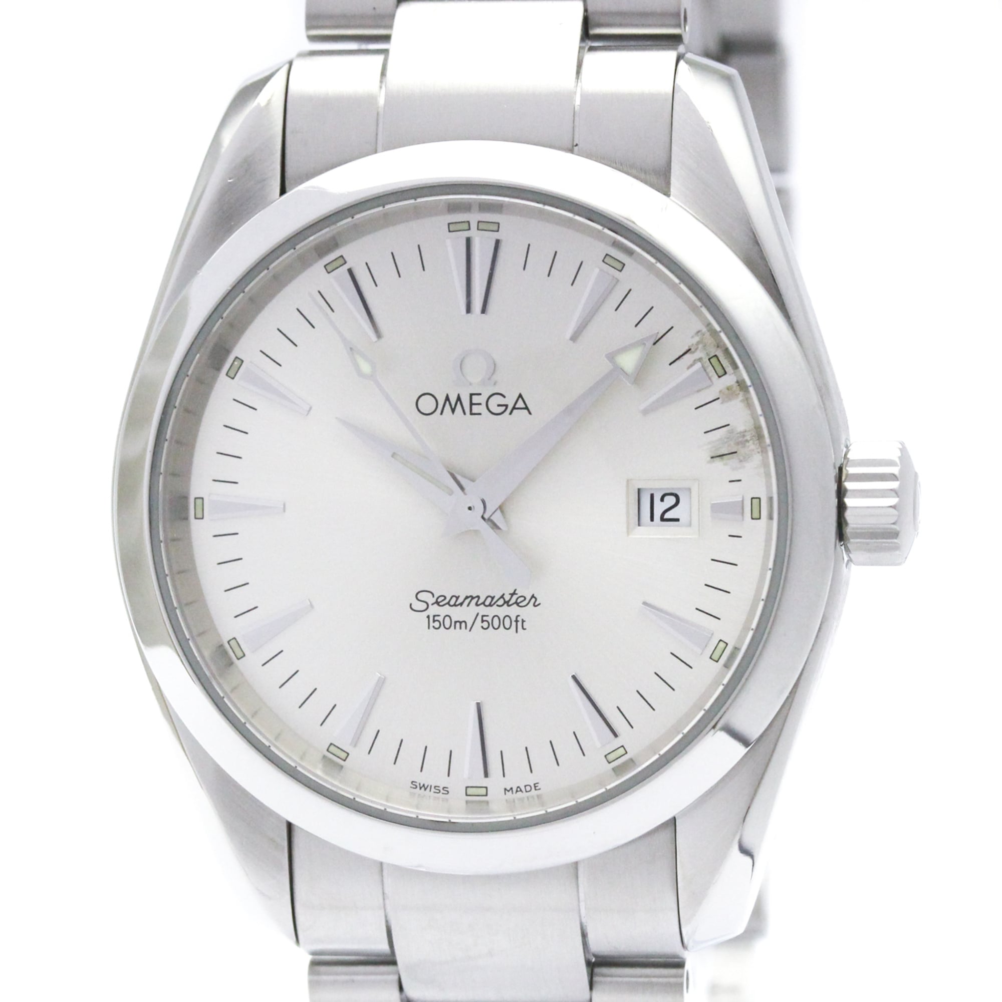 2000_8a32fbb3-714b-4f8e-92fb-24bcdd8ca29e.jpg OMEGA Seamaster Aqua Terra Steel Quartz Mens Watch 2518.30 - Image 1
