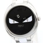 Fendi Bugs Monster Watch, Stainless Steel, Women's, Black, 21000M - Image 3