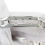 Hermes HERMES Women's Watch Brand H-Watch Quartz QZ Stainless Steel SS HH1.210 Silver Black - Image 5