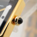 Chanel CHANEL PremiÃ¨re M Watch, Gold Plated Leather, Women's, Black, H0001 - Image 7