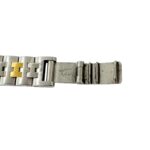 HERMES Vintage Clipper Stainless Steel Quartz Watch, Silver/Gold, 29391 - Image 4