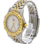 TAG HEUER 1500 GMT Gold Plated Steel Quartz Mens Watch 155.706 - Image 2