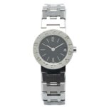 BVLGARI Watch BB23SS Quartz Black Dial Stainless Steel Women's - Image 2