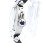 CARTIER Miss Pasha Steel Leather Quartz Ladies W3140025 - Image 4